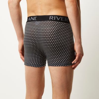 Blue polka dot print trunks pack